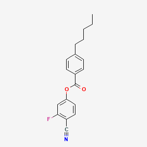 4-Cyano-3-fluorophenyl 4-pentylbenzoate