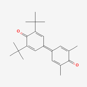 molecular formula C22H28O2 B1591539 3,5-Dimethyl-3',5'-ditert-butyldiphenoquinone CAS No. 126657-30-5