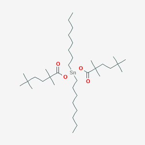 molecular formula C36H72O4Sn B1591540 Stannane, dioctylbis[(1-oxoneodecyl)oxy]- CAS No. 68299-15-0