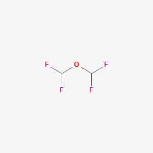 molecular formula C2H2F4O B159155 1,1,3,3-TETRAFLUORODIMETHYL ETHER CAS No. 1691-17-4