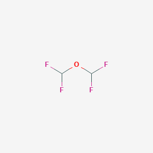 molecular formula C2H2F4O B159155 二氟甲烷氧基二氟 CAS No. 1691-17-4