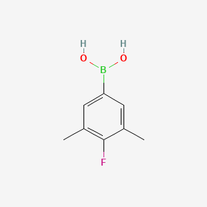 molecular formula C8H10BFO2 B1591551 (4-Fluoro-3,5-dimethylphenyl)boronic acid CAS No. 342636-66-2