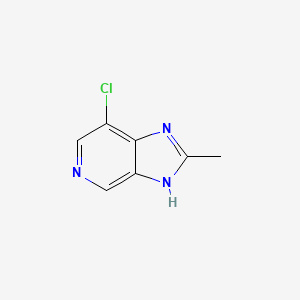 molecular formula C7H6ClN3 B1591553 7-Chloro-2-methyl-1H-imidazo[4,5-C]pyridine CAS No. 929074-44-2