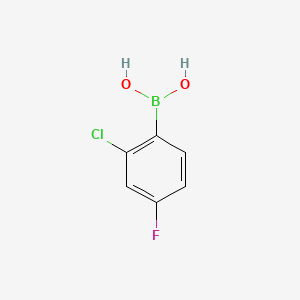 2-Chloro-4-fluorophenylboronic acid