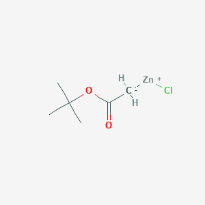molecular formula C6H12ClO2Zn+ B1591561 2-Tert-butoxy-2-oxoethylzinc chloride CAS No. 321745-86-2