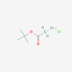 molecular formula C6H11ClO2Zn B1591561 2-Tert-butoxy-2-oxoethylzinc chloride CAS No. 321745-86-2