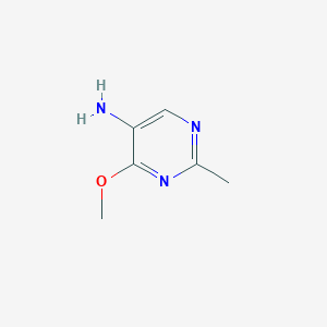 molecular formula C6H9N3O B1591571 4-Methoxy-2-methylpyrimidin-5-amine CAS No. 53135-45-8