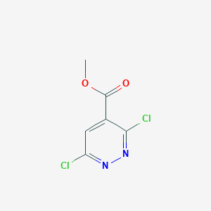 molecular formula C6H4Cl2N2O2 B1591575 Methyl 3,6-dichloropyridazine-4-carboxylate CAS No. 286946-24-5