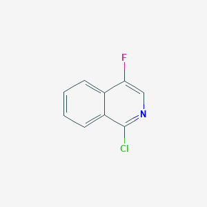 molecular formula C9H5ClFN B1591577 1-Chloro-4-fluoroisoquinoline CAS No. 435278-06-1