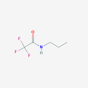 molecular formula C5H8F3NO B159158 2,2,2-Trifluoro-n-propylacetamide CAS No. 10056-69-6