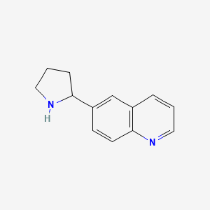 6-(Pyrrolidin-2-yl)quinoline