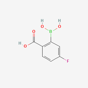 2-Borono-4-fluorobenzoic acid