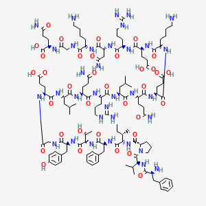 molecular formula C121H190N34O35 B1591594 13-Leu-motilin CAS No. 59530-69-7