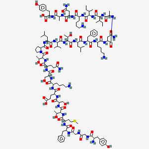 molecular formula C139H217N33O40S B1591602 beta-Endorphin human fragment 1-27 CAS No. 76622-84-9