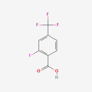 molecular formula C8H4F3IO2 B1591619 2-Iodo-4-(trifluoromethyl)benzoic acid CAS No. 54507-44-7