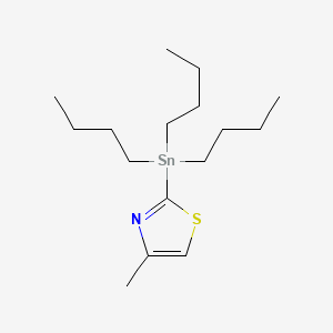molecular formula C16H31NSSn B1591622 4-Methyl-2-(tributylstannyl)thiazole CAS No. 251635-59-3