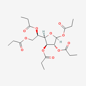 molecular formula C21H32O11 B1591639 1,2,3,5,6-Penta-O-propanoyl-D-glucofuranose CAS No. 307531-77-7