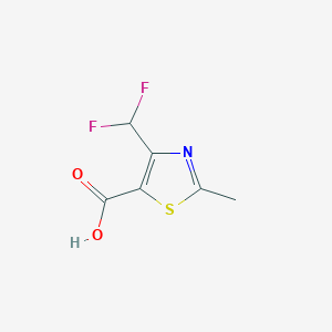 4-(Difluoromethyl)-2-methyl-1,3-thiazole-5-carboxylic acid