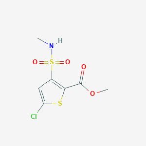 Methyl 5-chloro-3-(N-methylsulfamoyl)thiophene-2-carboxylate