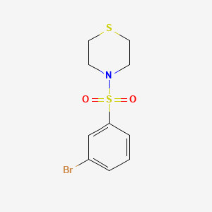 4-(3-Bromo-benzenesulfonyl)-thiomorpholine