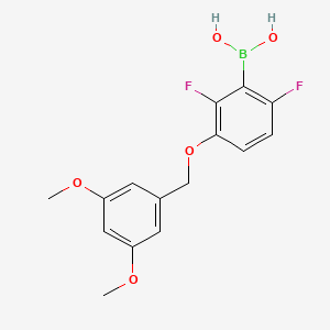 2,6-Difluoro-3-(3',5'-dimethoxybenzyloxy)phenylboronic acid