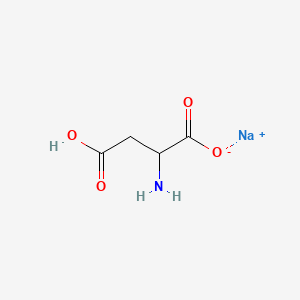 molecular formula C4H7NO4 B1591664 L-Aspartic Acid CAS No. 34345-47-6