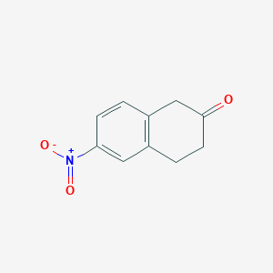 molecular formula C10H9NO3 B1591669 6-Nitro-2-tetralone CAS No. 200864-16-0