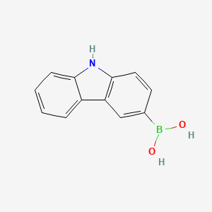 molecular formula C12H10BNO2 B1591675 9H-Carbazol-3-ylboronic acid CAS No. 851524-97-5