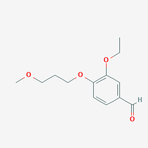 3-Ethoxy-4-(3-methoxypropoxy)benzaldehyde