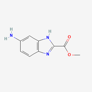 5-Amino-1H-benzoimidazole-2-carboxylic acid methyl ester
