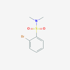 molecular formula C8H10BrNO2S B1591715 2-溴-N,N-二甲基苯磺酰胺 CAS No. 65000-13-7
