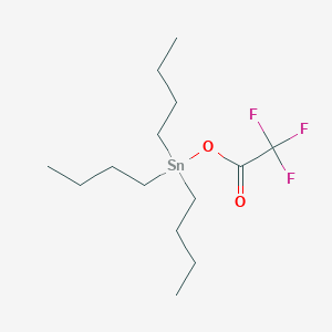 molecular formula C14H27F3O2Sn B1591725 Tributylstannyl 2,2,2-trifluoroacetate CAS No. 7299-28-7