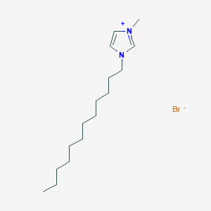 molecular formula C16H31BrN2 B1591728 1-Dodecyl-3-methylimidazolium bromide CAS No. 61546-00-7