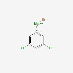 molecular formula C6H3BrCl2Mg B1591733 3,5-Dichlorophenylmagnesium bromide CAS No. 82297-90-3