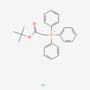 molecular formula C24H26ClO2P B1591738 (tert-Butoxycarbonylmethyl)triphenylphosphonium chloride CAS No. 35000-37-4