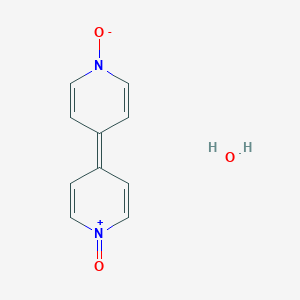 molecular formula C10H10N2O3 B1591740 4,4'-Dipyridyl N,N'-dioxide hydrate CAS No. 338950-86-0