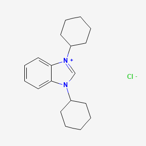 1,3-Dicyclohexylbenzimidazolium chloride