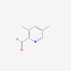 molecular formula C8H9NO B1591758 3,5-二甲基吡啶-2-甲醛 CAS No. 675138-02-0