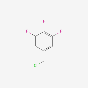 molecular formula C7H4ClF3 B1591773 5-(Chloromethyl)-1,2,3-trifluorobenzene CAS No. 732306-27-3