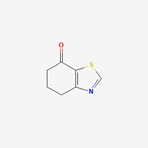 molecular formula C7H7NOS B1591776 5,6-Dihydrobenzo[D]thiazol-7(4H)-one CAS No. 935850-03-6