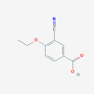 molecular formula C10H9NO3 B1591777 3-Cyano-4-ethoxybenzoic acid CAS No. 258273-32-4