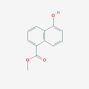 molecular formula C12H10O3 B1591784 Methyl 5-hydroxy-1-naphthoate CAS No. 91307-40-3