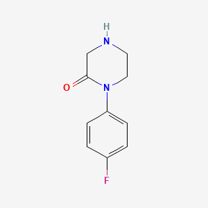 1-(4-Fluorophenyl)piperazin-2-one