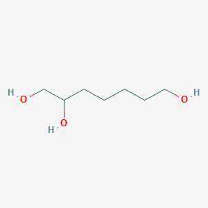 molecular formula C7H16O3 B1591789 Heptane-1,2,7-triol CAS No. 37939-50-7