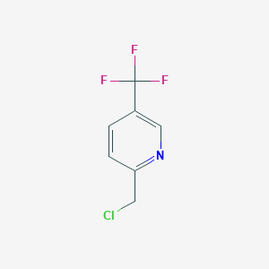 molecular formula C7H5ClF3N B1591792 2-(Chloromethyl)-5-(trifluoromethyl)pyridine CAS No. 128790-14-7