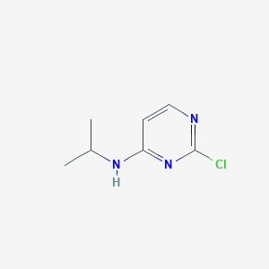 molecular formula C7H10ClN3 B1591795 (2-Chloro-pyrimidin-4-yl)-isopropyl-amine CAS No. 71406-72-9