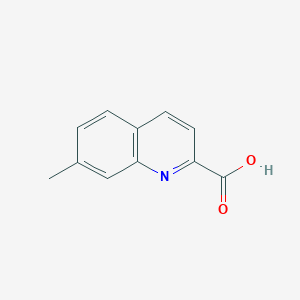 molecular formula C11H9NO2 B1591797 7-Methylquinoline-2-carboxylic acid CAS No. 75434-10-5