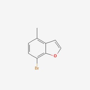 molecular formula C9H7BrO B1591798 7-Bromo-4-methylbenzofuran CAS No. 799766-13-5