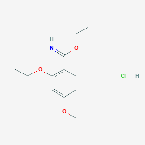 Ethyl 2-isopropoxy-4-methoxybenzimidate hydrochloride