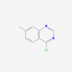 molecular formula C9H7ClN2 B1591800 4-氯-7-甲基喹唑啉 CAS No. 90272-83-6